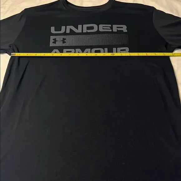 Under Armour Black Short Sleeve Performance Tee - Picture 3 of 4